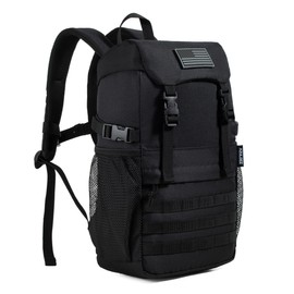 AZULDEZ Small Tactical Backpack for Men, 10L Military Backpack Mini Molle EDC Daypack, Water Repellent Tactical Assault Bag, Hiking Rucksack