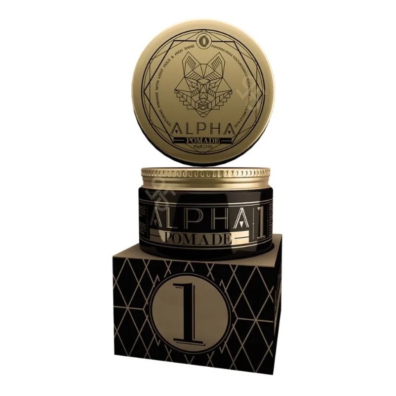 Pomada Modeladora Cabello Barba Ouro® Barber Alpha Pomade