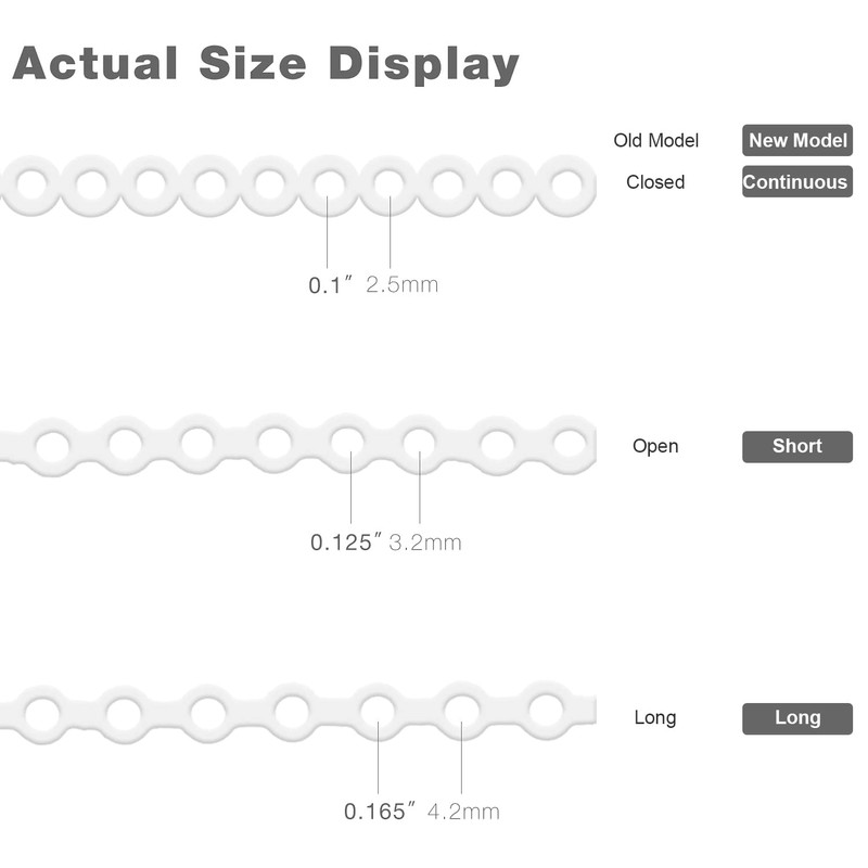 faruijie Colourful Elastic Power Chain for Braces Dental Orthodontic Powerchains