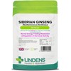 Lindens - Siberian Ginseng 1000mg - 100 Tablets - UK