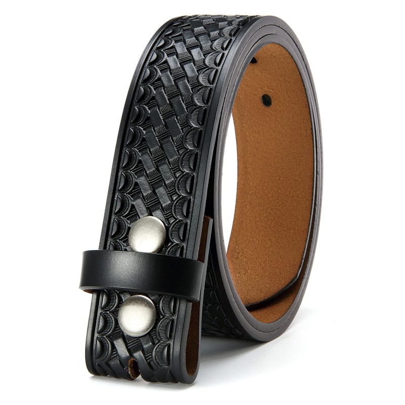CHAOREN Western Belts for Men without Buckle - Cowboy Belt