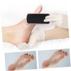 FRCOLOR Professional Tool Stainless Steel Foot File 3 Sandpapers Double