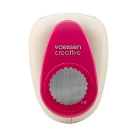 Vaessen Creative Craft Paper Punch Scalloped Circle Motive Puncher, Multi-Colour