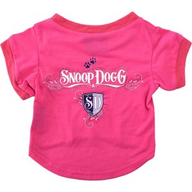 Snoop Doggie Doggs Deluxe Pet T-Shirt, Boss Lady, Small