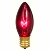 Vickerman C9 Transparent Purple Replacement Bulb, 7 Watt, 130 Volt,