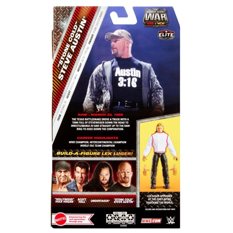 Elite Monday Night Wars Stone Cold Steve Austin Wrestling Figure