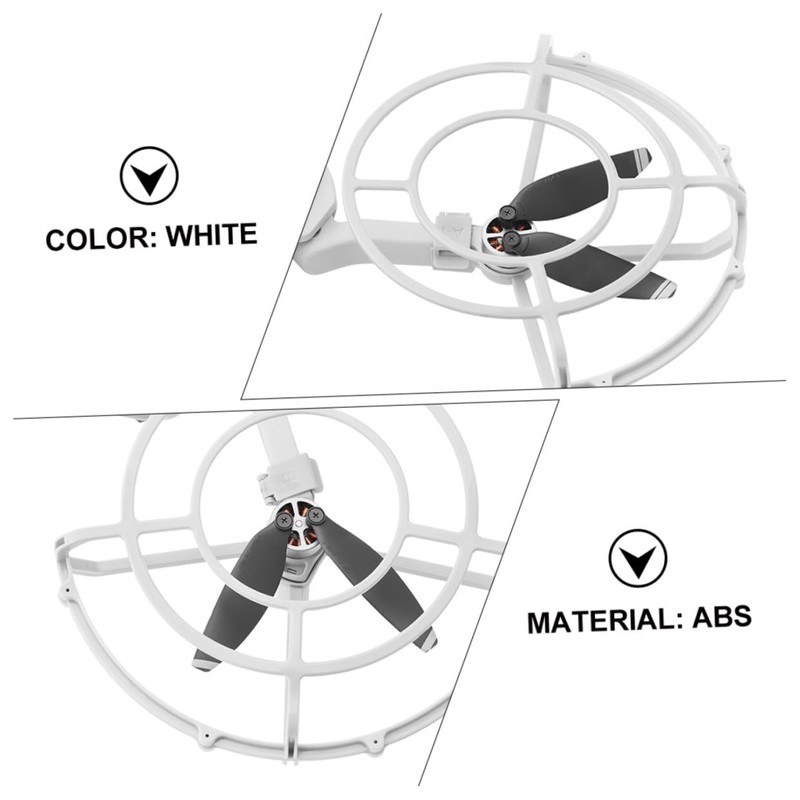 KOMBIUDA 4 Pieces Protective Circle Drone Accessories Drone Fan Blades