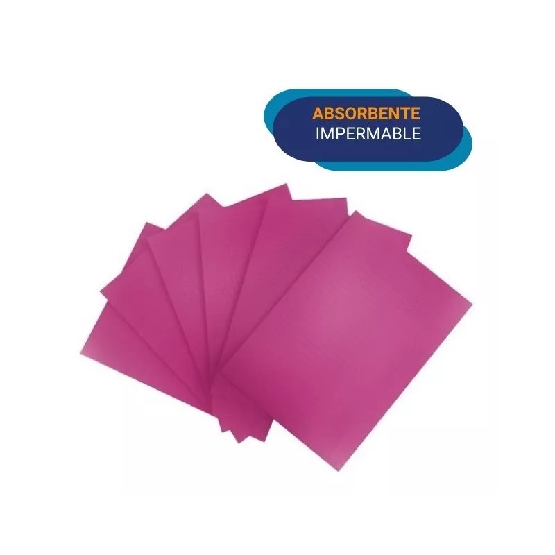 UniSeal Campo Dental Desechable Color Rosa Uniseal Pq/125 Piezas