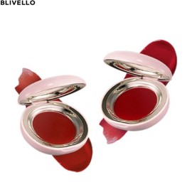 BLIVELLO Dew Drop Lip & Cheek Balm 2g, Color:02 Shine Red