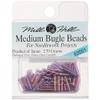Mill Hill Medium Glass Bugle Beads, Royal Mauve