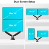 MOUNT PRO Dual Monitor Desk Mount fits 22” to 35”