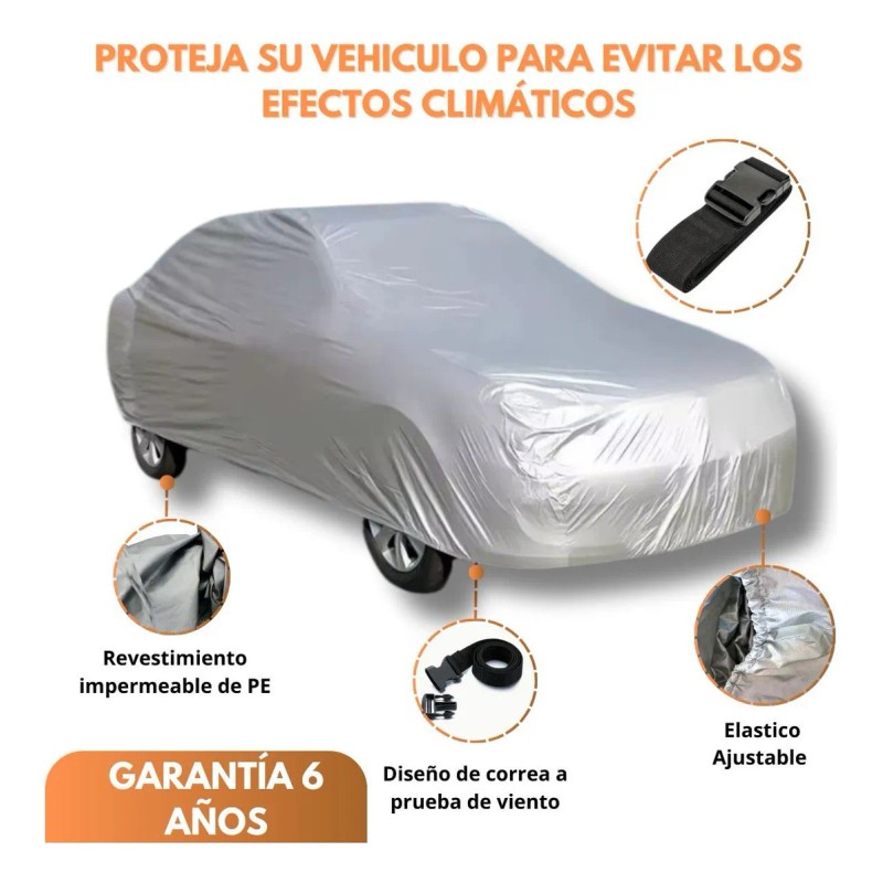 Funda Lona Antigranizo C/broche Uso Rudo Chirey Tiggo 4 2025