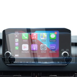 Karltys [Upgrade 2 Pack Mitsubishi Outlander 2022-2024 Screen Protector 9-Inch [No Glare & Fingerprint] for Models SE SEL Black Edition Touchscreen Tempered Glass Outlander Accessories