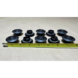 Nifco America 10 Pack Genuine OEM Toyota Lexus Plastic Rocker Panel Retainer Clips Caps & Seal