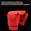 1Pair Adult Unisex Training Boxing Gloves Free Fight Sanda Muay