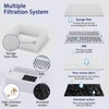 Lawfery Replacement Cat Fountain Filters for Ceramic Cat Water Fountain,