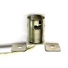 Bayonet Bulb Socket, BA15d base (1076, 1176 etc.), 2-hole Flange