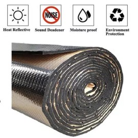 Car Insulation Self-Adhesive Fireproof Sound Deadener Heat Insulation Mat Car Hood Engine Y1