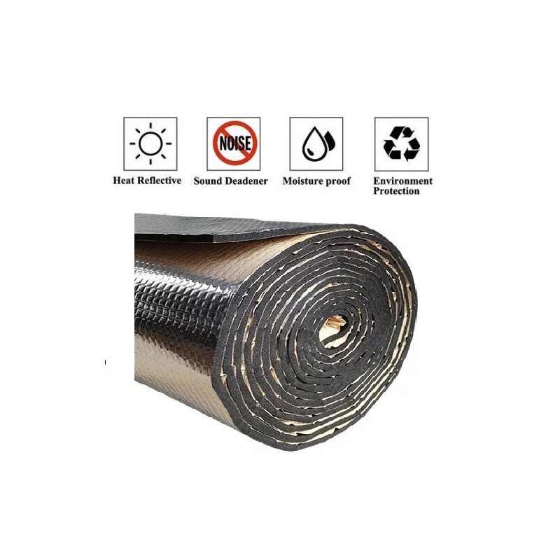 Car Insulation Self-Adhesive Fireproof Sound Deadener Heat Insulation Mat Car
