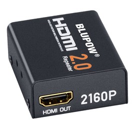 BLUPOW HDMI 2.0 Repeater 4K x 2K Support 3D 4K @ 60Hz / 30m 4K @ 30Hz / 40m Extends to 1080P @ 60Hz / 60m HDMI Relay Adapter Extender HDMI Booster Signal Amplifier VA512