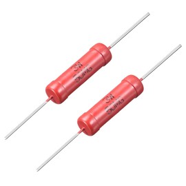 uxcell 3W Power Rating 50M Ohm High Voltage Electric Film Resistor 2 Pcs