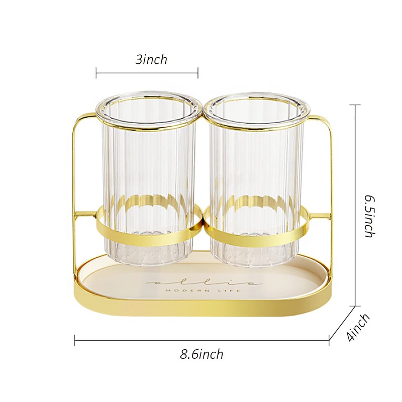 Kivsty Utensils Silverware Holder with Metal Bracket, Cutlery Caddy, Flatware