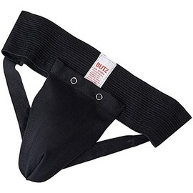 Blitz Standard Male Groin Guard - Black - Senior
