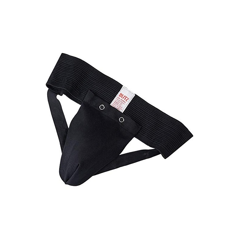 Blitz Standard Male Groin Guard - Black - Senior