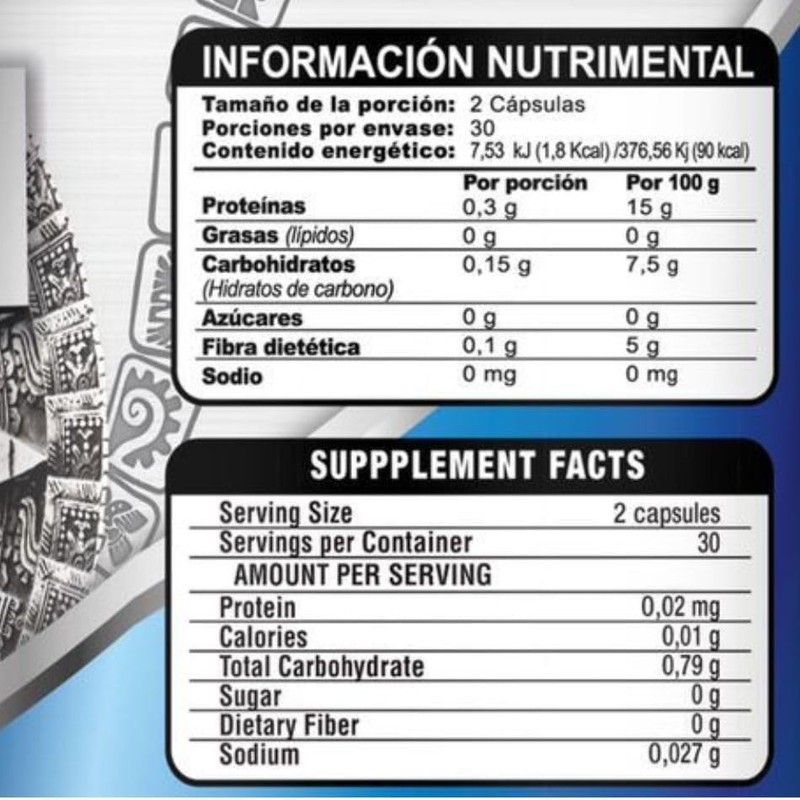 Xtraforce For Men Maca Próstata Ingredientes Naturales Multivitaminico Hombre Cápsulas