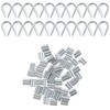 YSDMY 70 Pcs Wire Rope Thimble Sets, Stainless Steel Thimble