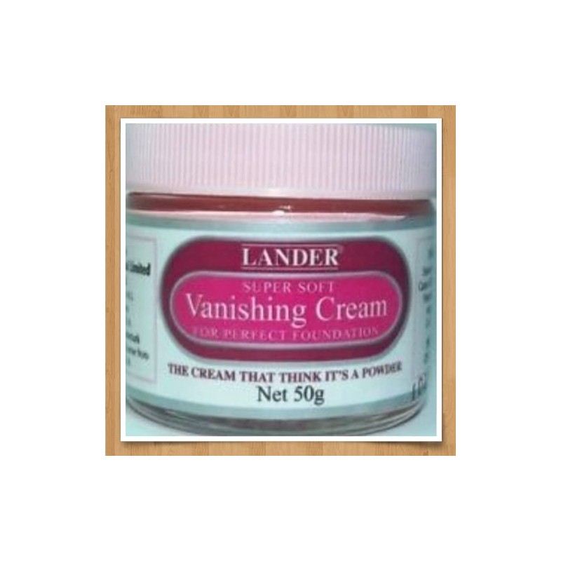 Jamaican Lander Vanishing Cream - Super Soft for Perfect Foundation