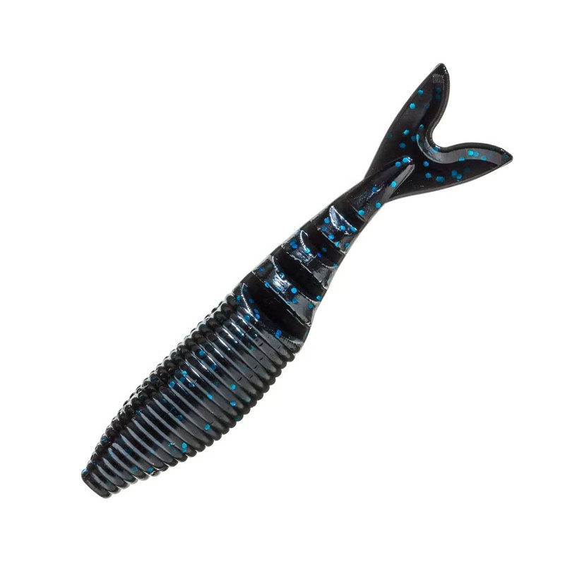 Gary Yamamoto 134-06-021 Zako Swimbait Artificial Fishing Bait, Black with