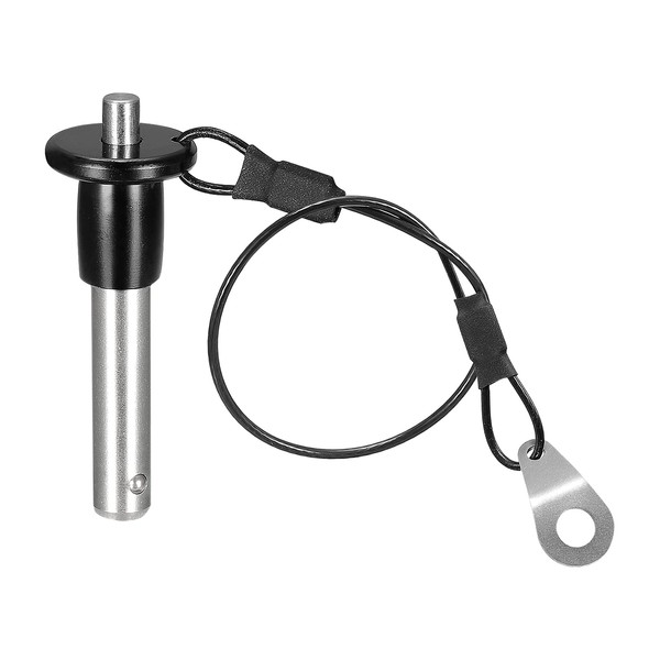uxcell Ball Lock Pin 304 Stainless Steel Grip Push Button