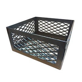 Total Control® BBQ Charcoal Basket smoker pit fire box 12 x 12 x 6 for B-B-Chef Brinkmann for Char-Broil Chargriller New Braunsfel old country