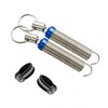Opuweiy 2 PCS Car Trunk Lid Metal Spring, Stainless Steel