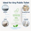 DZHONGD ECOFLUSH XXL Disposable Toilet Seat Covers – Flushable &