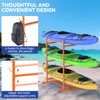 SUNSHINE FARMRE Kayak Storage Rack Adjustable Freestanding Kayak Stand for