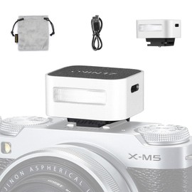 Zeni ZF04 Camera Flash, 6500 K ± 200 K Mini Manual Flash for Canon, Sony, Fuji, Nikon, Panasonic, Olympus