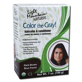 Light Mountain Color the Gray! Dark Brown 7 oz Box
