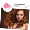 PACKOVE 1 set Durable Sponge Hair Rollers for Styling Curling