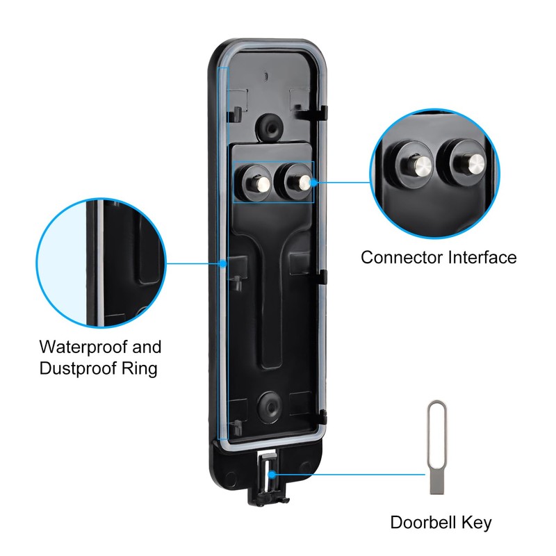 Blink Doorbell Backplate Replacement, Blink Doorbell Back Plate,Backplate Compatible with