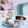PuTwo Bento Box Lonchera de 2 niveles, sin derrames, para