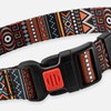 CollarDirect Tribal Dog Collar Aztec Pattern (Neck Fit 12"-16", Pattern
