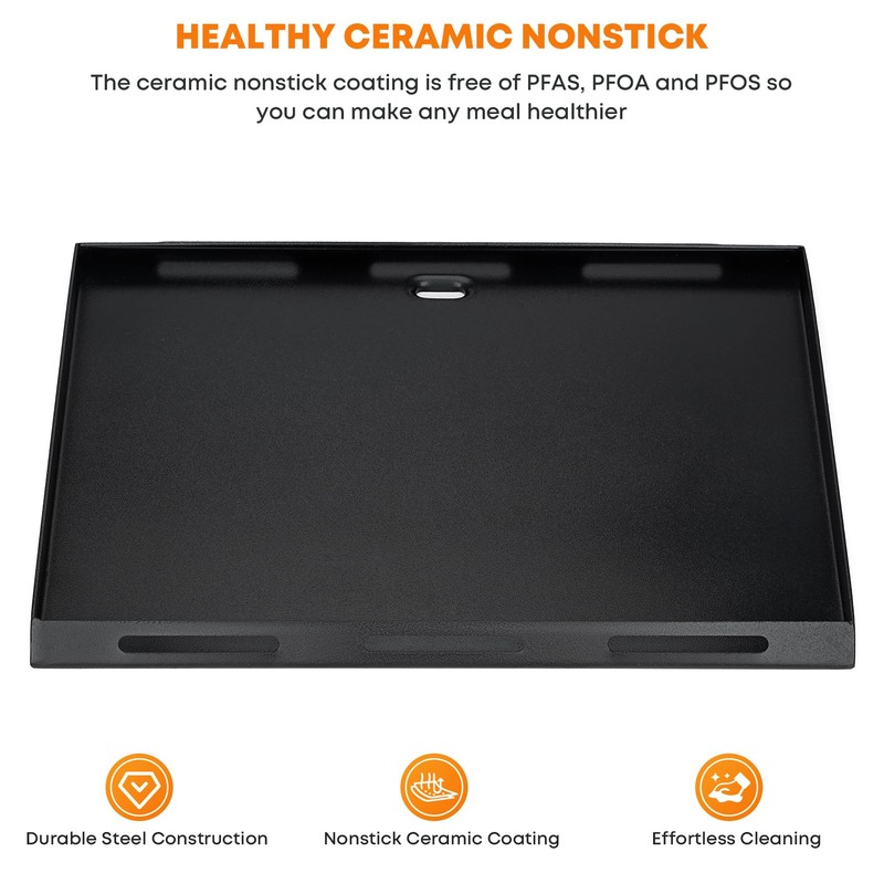 Stanbroil Griddle Insert for Charbroil Grill2Go X200 Portable Gas Grill,