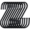 20 Pack S Hooks for Closet,Jeans Hooks for Closet,Heavy Duty