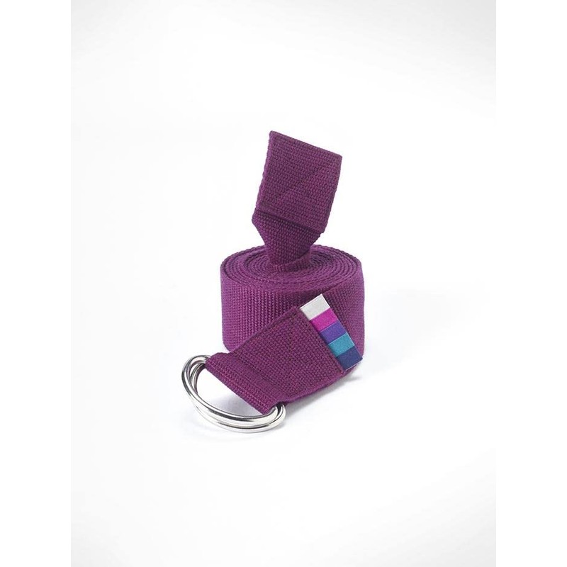 Yogamatters D-Ring Yoga Belt Strap - Organic Cotton, 2m |