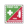 Kramer First Aid Fire Extinguisher Inside Vinyl Sticker Decal Emergency