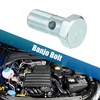 X AUTOHAUX 2 Set Universal Auto Banjo Bolt Brake Fitting