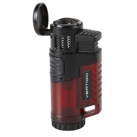 Vertigo Vertigo Hawk Triple Jet Flame Lighter (Red)