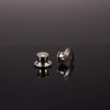 BENECREAT 60 Count Platinum Colors Clutch Pin Backs with Tie